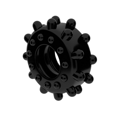 Черное эрекционное кольцо Power Plus Cockring - фото, цены