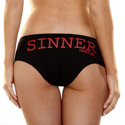 Женские трусики Hustler с надписью Sinner - фото, цены