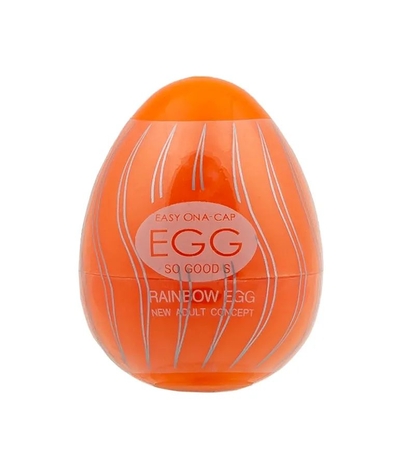 Мастурбатор-яйцо Oyo Rainbow Orange - фото, цены