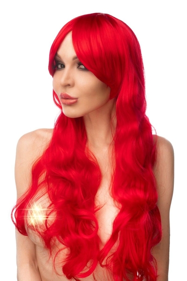 Красный парик Сэнго - фото, цены