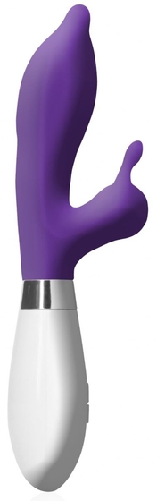 Фиолетовый вибратор-кролик Adonis - 21,5 см. - фото, цены
