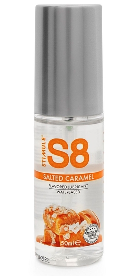 Лубрикант S8 Flavored Lube со вкусом солёной карамели - 50 мл. - фото, цены