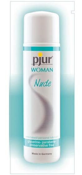 Женский ухаживающий лубрикант pjur Woman nude - 2 мл. - фото, цены