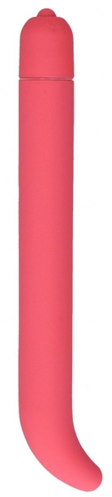 Розовый компактный вибростимулятор G-Spot Vibrator - 16 см. - фото, цены