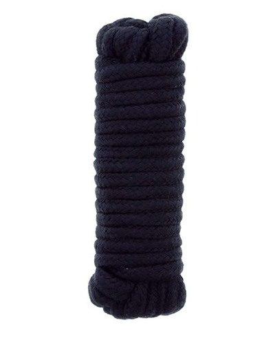 Чёрная веревка для связывания Bondx Love Rope - 5 м. - фото, цены