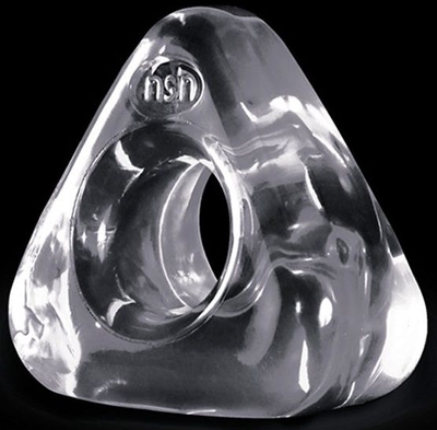 Прозрачное треугольное эрекционное кольцо Renegade Junk Pusher - фото, цены