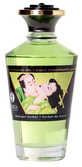 Массажное интимное масло с ароматом щербета - 100 мл. - фото, цены