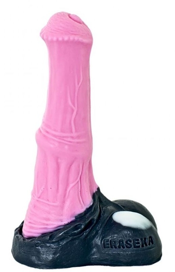 Розовый малый фаллос жеребца Коди - 20 см. - фото, цены