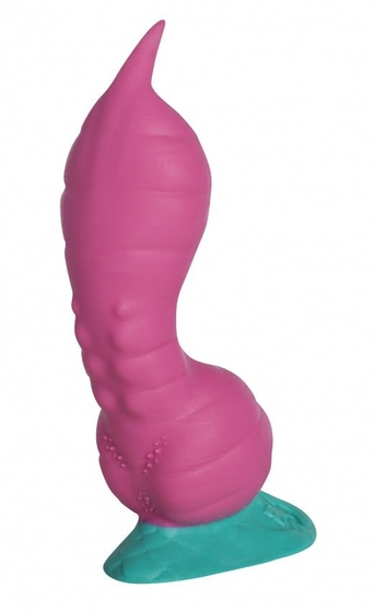 Розовый фаллоимитатор Крок Small - 21 см. - фото, цены