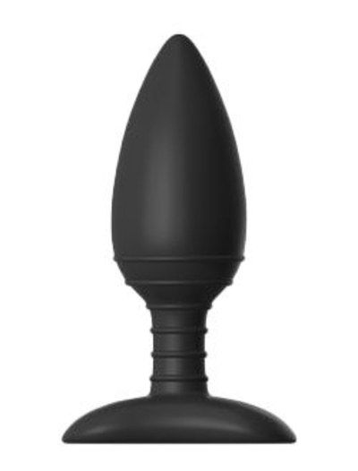 Чёрная вибровтулка Nexus Ace Medium с дистанционным управлением - 12 см. - фото, цены