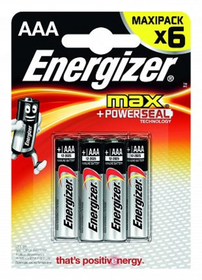 Батарейки Energizer Max E92/aaa1,5v - 6 шт. - фото, цены