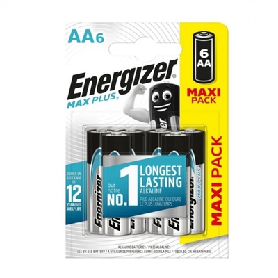 Батарейки Energizer Max Plus Lr6/e91 Aa 1.5v - 6 шт. - фото, цены