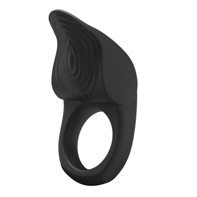 Черное эрекционное кольцо с вибрацией Vibrating Susanna - фото, цены