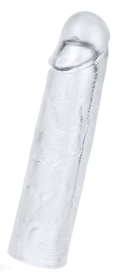 Прозрачная насадка-удлинитель Flawless Clear Penis Sleeve Add 1 - 15,5 см. - фото, цены