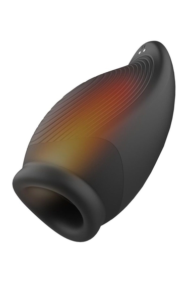 Мастурбатор с вибрацией и функцией нагрева Squeezable Stroker - фото, цены