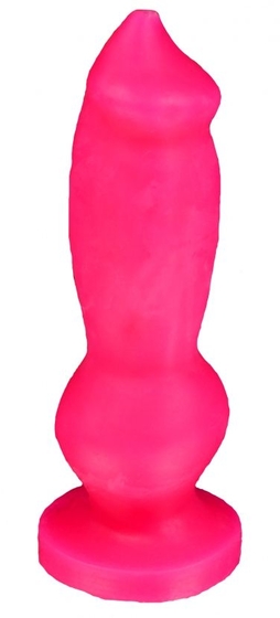 Ярко-розовый фаллоимитатор Стаффорд mini - 17 см. - фото, цены