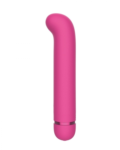 Розовый перезаряжаемый вибратор Flamie - 18,5 см. - фото, цены