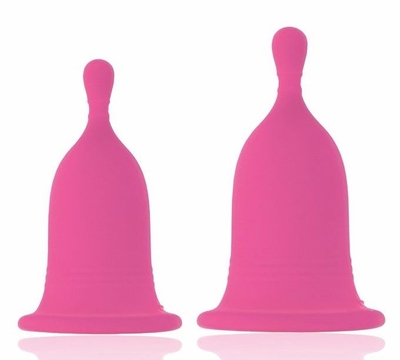 Набор из 2 розовых менструальных чаш Cherry Cup - фото, цены
