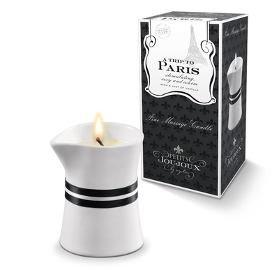 Массажное масло в виде малой свечи Petits Joujoux Paris с ароматом ванили и сандалового дерева - фото, цены