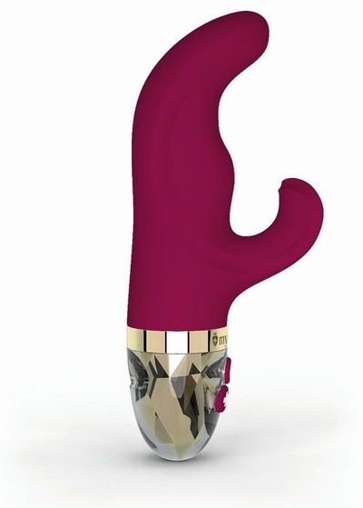 Ярко-розовый вибратор-кролик Hop Hop Bob - 16 см. - фото, цены