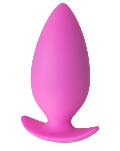 Средняя розовая анальная пробка Radical - 10,5 см. - фото, цены