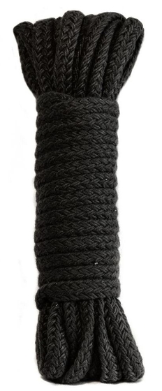 Черная веревка Tende - 10 м. - фото, цены