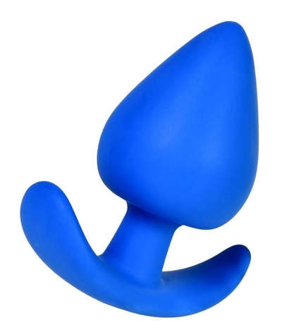 Синяя коническая пробочка из силикона - 11,5 см. - фото, цены