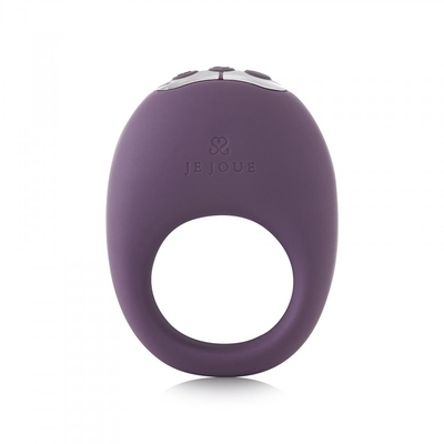 Фиолетовое эрекционное виброкольцо Mio Vibrating Ring - фото, цены