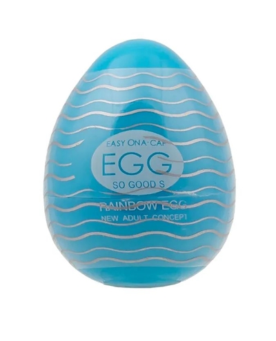 Мастурбатор-яйцо Oyo Rainbow Blue - фото, цены