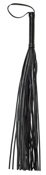 Черная плеть Party Hard Risque - 63,5 см. - фото, цены