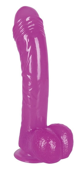 Фиолетовый фаллоимитатор Ready Mate - 19 см. - фото, цены