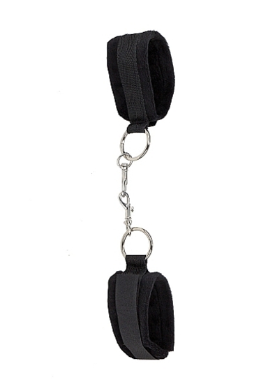 Черные наручники Velcro Cuffs - фото, цены