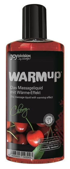 Разогревающее масло WARMup Cherry - 150 мл. - фото, цены