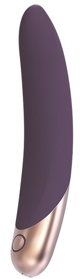 Фиолетовый вибромассажер Asteria - 21 см. - фото, цены