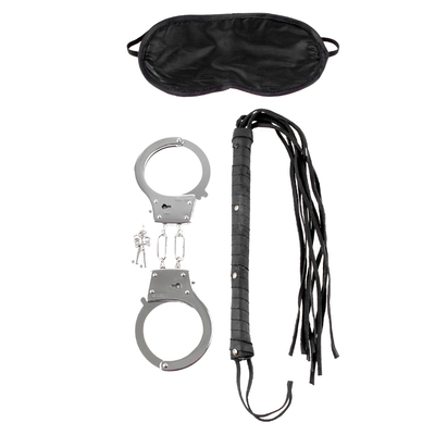 Набор для эротических игр Lover s Fantasy Kit - наручники, плетка и маска - фото, цены