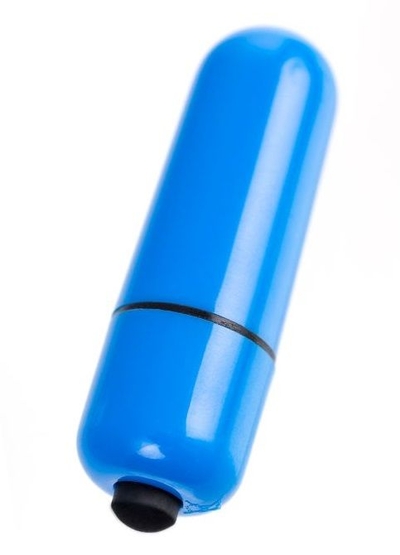 Синяя вибропуля A-Toys Braz - 5,5 см. - фото, цены