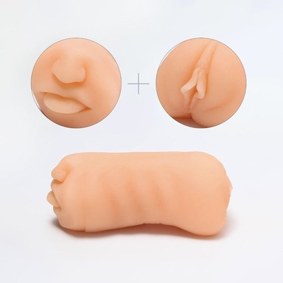 Двусторонний реалистичный маструбатор Oral Vaginal - фото, цены