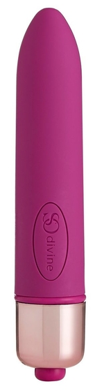 Ярко-розовая гладкая вибропуля Afternoon Delight Bullet Vibrator - 9 см. - фото, цены