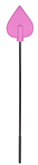 Стек с пластмассовой ручкой и шлепком в форме стрелы - 42,5 см. - фото, цены