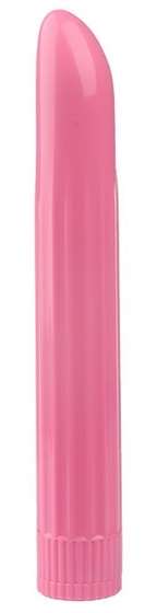 Розовый вибромассажёр Lady Finger - 16 см. - фото, цены