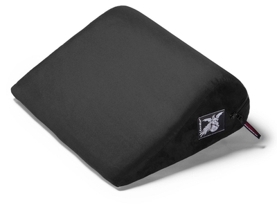Малая подушка для любви Liberator Retail Jaz из черной замши - фото, цены
