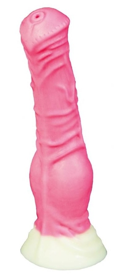 Розовый фаллоимитатор Пони mini - 18,5 см. - фото, цены