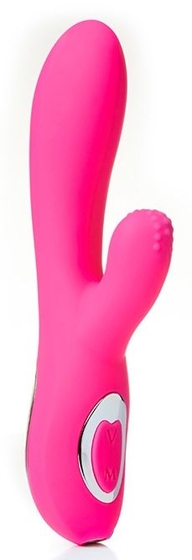 Розовый вибромассажер Femme Luxe - 23,5 см. - фото, цены