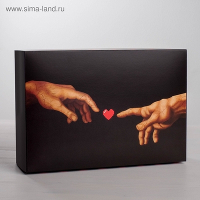 Складная коробка Love - 16 х 23 см. - фото, цены
