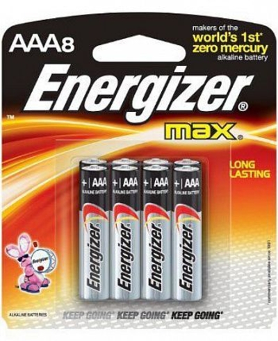 Батарейки Energizer Max Aaa/lr03 1,5v - 8 шт. - фото, цены
