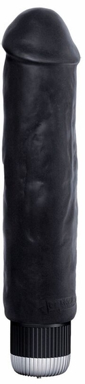 Черный вибратор Joystick Nature Max - 18,8 см. - фото, цены