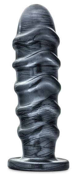 Темно-серый анальный стимулятор Annihilator - 28 см. - фото, цены