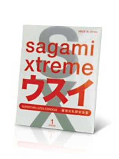 Ультратонкий презерватив Sagami Xtreme Superthin - 1 шт. - фото, цены