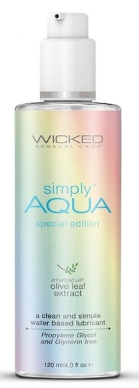 Легкий лубрикант на водной основе Aqua Special Edition - 120 мл. - фото, цены