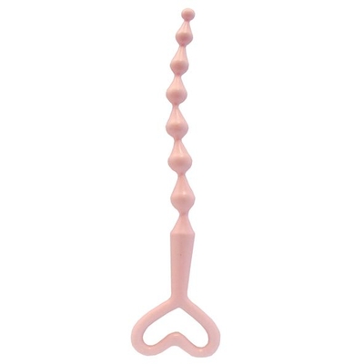 Розовая анальная цепочка Ree Seduce Pink - 32 см. - фото, цены